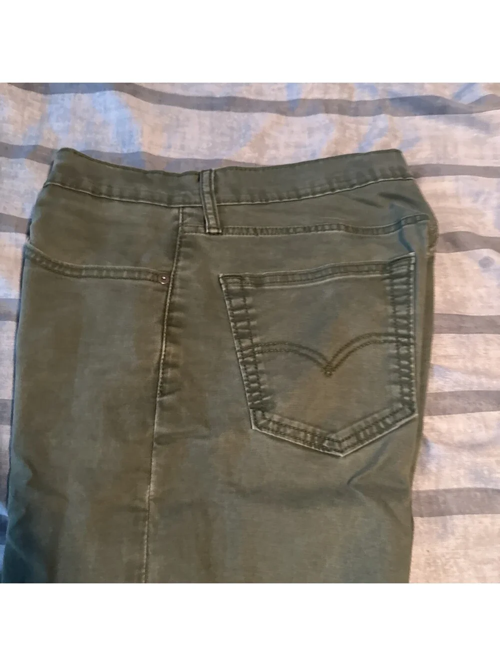 Men's Olive Green Levi's Straight leg sz 32/32 511's